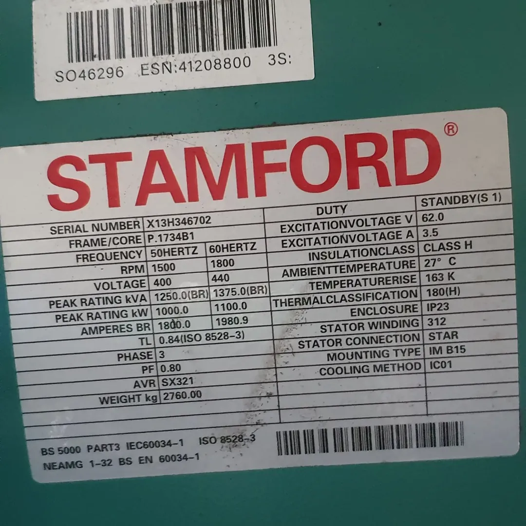 ژنراتور استنفورد ۲۰۰۰ کیلووات